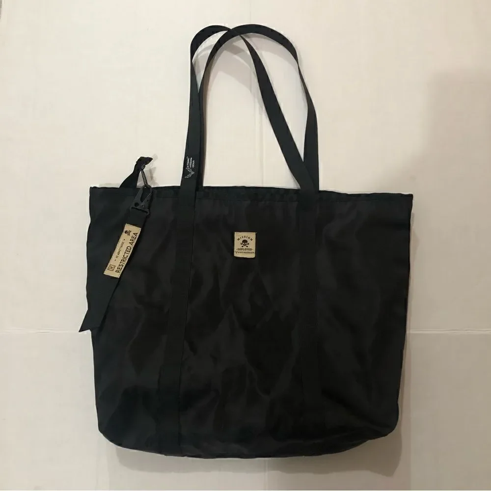 AMG Atomic Mission Gear Black Tote Bag